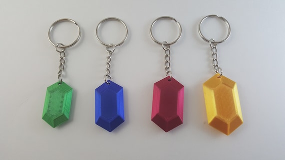 ゼルダの伝説 ルピーキーホルダー 3個セット - Etsy 日本