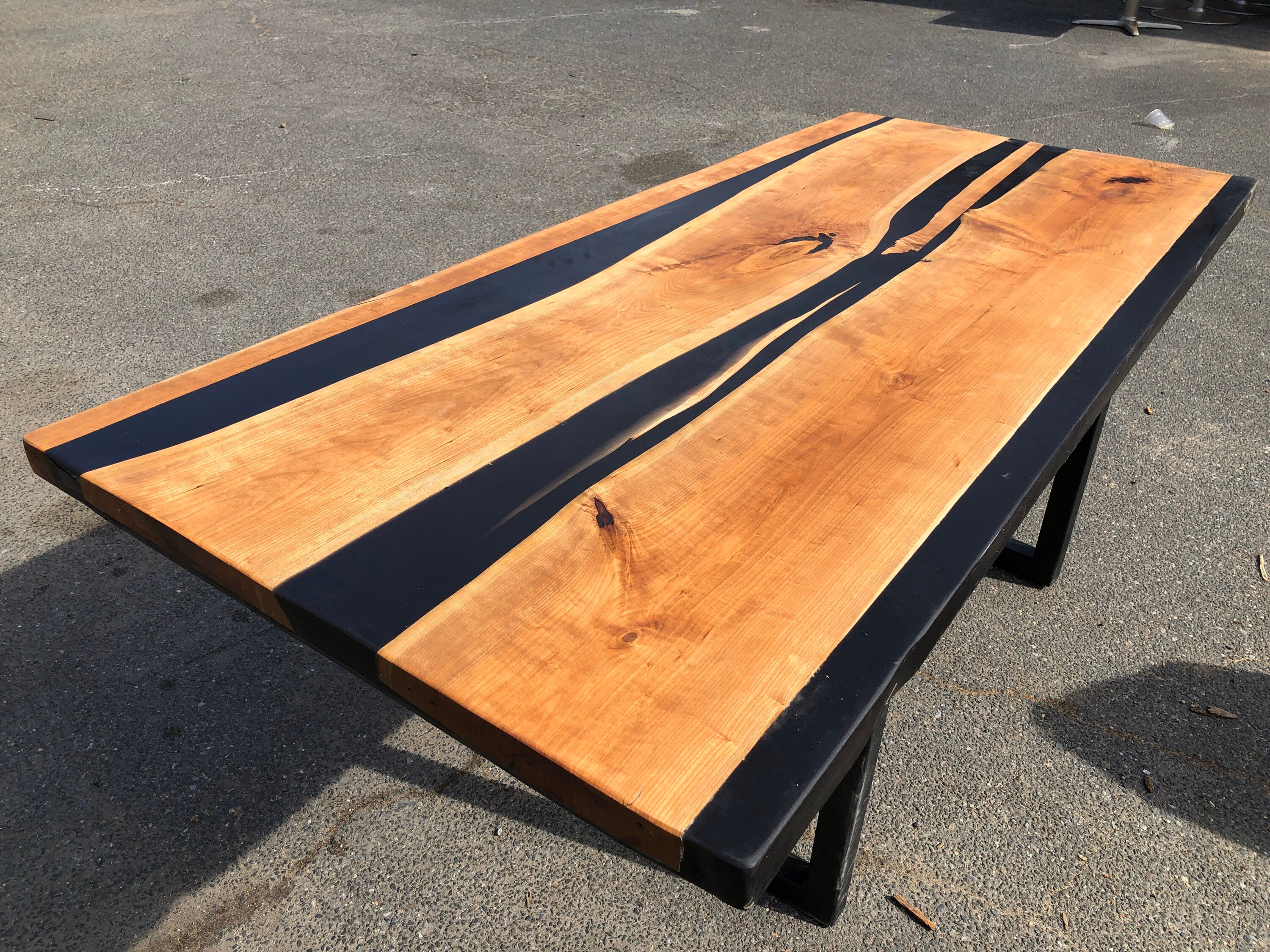 Sale Wood Live Edge Table Wood Table Rustic Table | Etsy