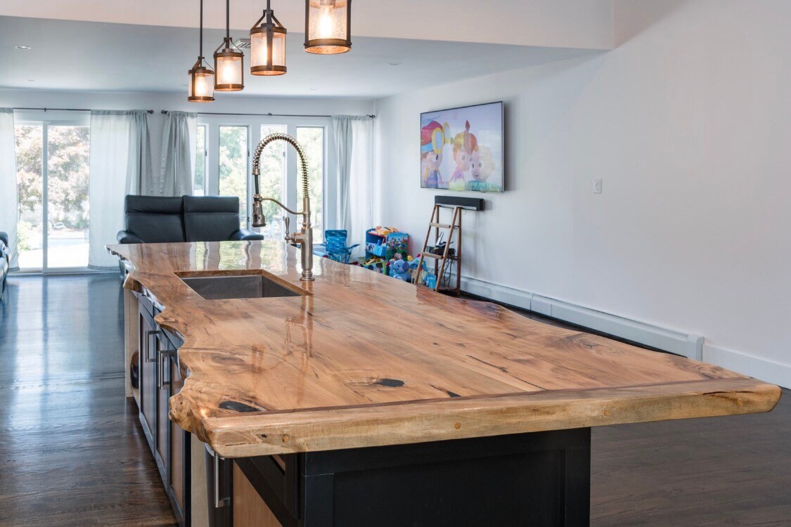 Venta / Madera / Mesa / Contador de bordes vivos varias | Etsy