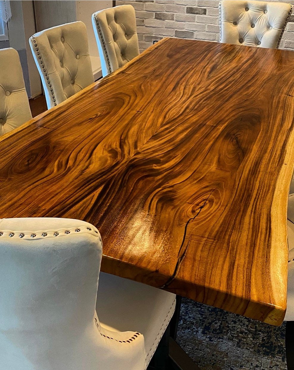 Sale Wood Table Live Edge Table Live Edge Wood Table Etsy