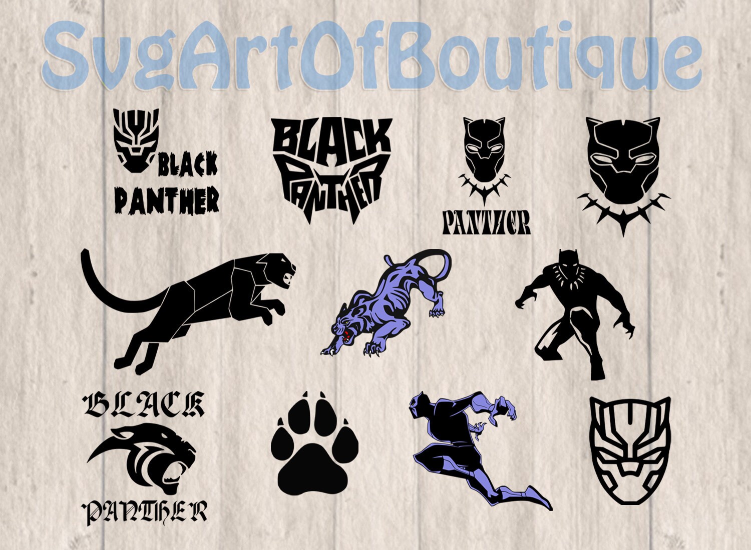 Superhero Logo Cartoon Logo and silhouette colors and black | Etsy