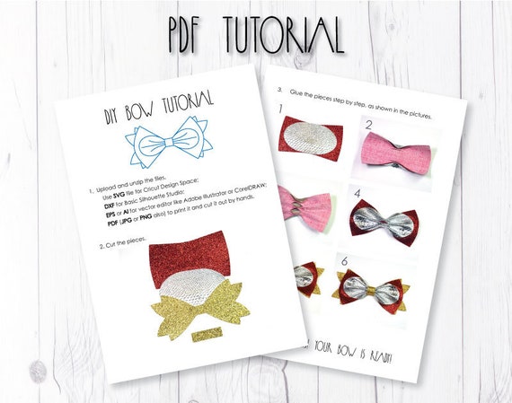 Download Folded Butterfly Bow Diy Bow Printable Template Bow Cricut Svg File Hair Bow Svg Template Butterfly Bow Template Svg Hat Making Hair Crafts Craft Supplies Tools PSD Mockup Templates