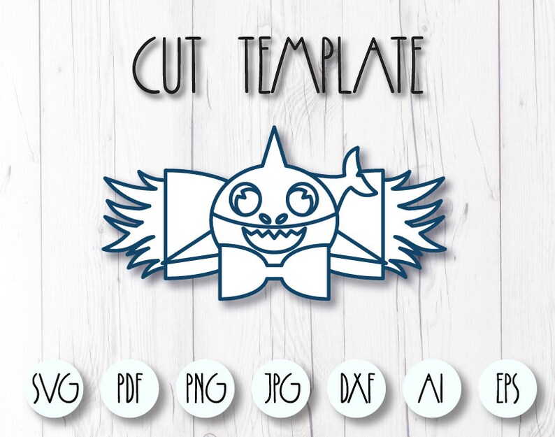 Free Free 158 Baby Shark Bow Svg SVG PNG EPS DXF File