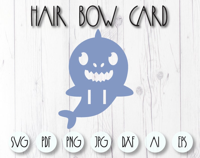 Free Free 235 Baby Shark Bow Svg SVG PNG EPS DXF File