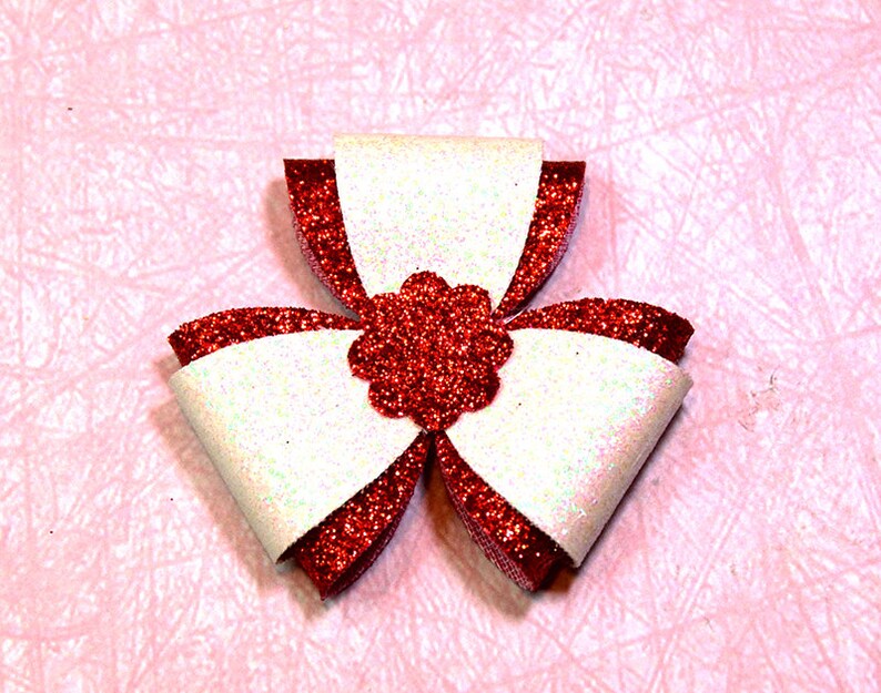Download Bow Template Hair Bow Pattern Bow Svg Bundle Faux Leather Bow Template Cute Bow Svg 7