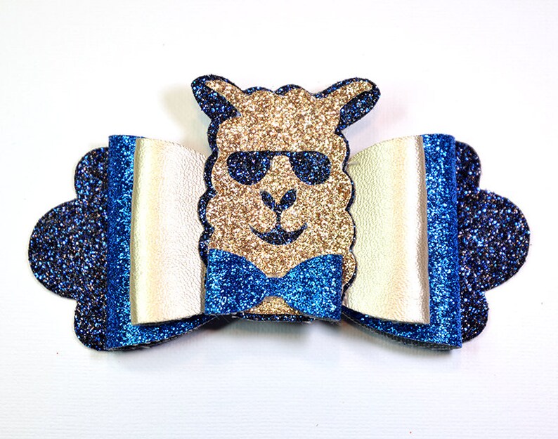 Download Bow template 6 Animal bow SVG file Hair bow SVG bundle ...