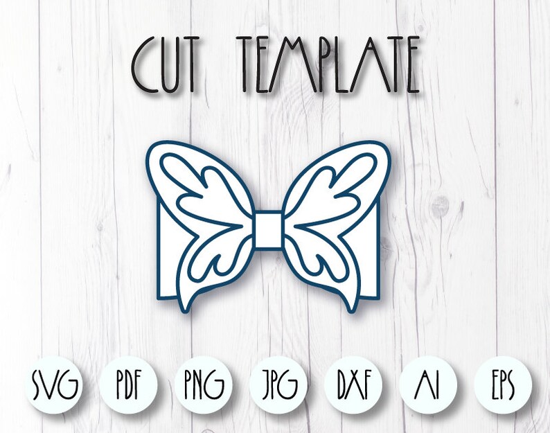 Free Free 63 Butterfly Hair Bow Svg SVG PNG EPS DXF File