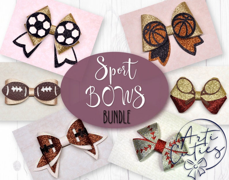 Download Jewelry Beauty Hat Making Hair Crafts Soccer Bow Svg 6 Sport Bow Svg Bow Template Svg Bundle Football Bow Sport Hair Bow Cricut Svg Baseball Bow Faux Leather Bow Template
