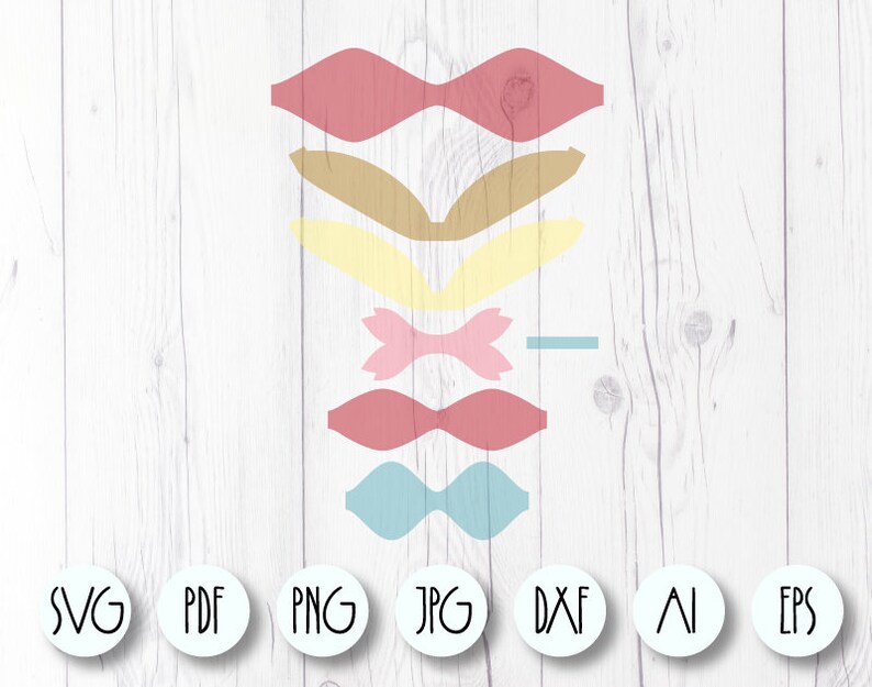 Download Bow Template For Cricut Svg Leather Bow Template Printable Pdf Bow Template Svg Big Hair Bow Svg Template Jewelry Beauty Craft Supplies Tools Colonialgolfhart Com