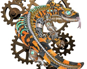 Steampunk Gila Monster