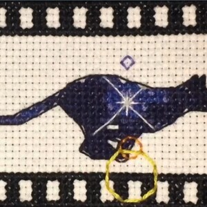 Animated Zoetrope Cross Stitch PDF Pattern