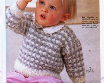 Pull Enfant Tricot Etsy