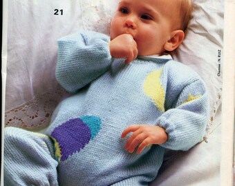 Tricot Patron Bebe Etsy