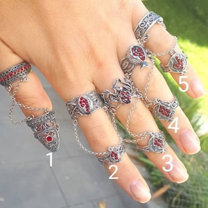 Chain store ring etsy
