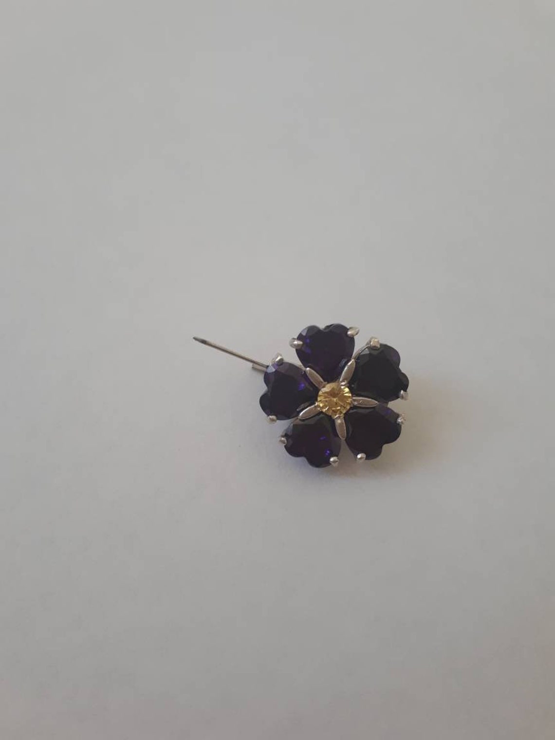 Forget-me-not Brooch Armenian Forget Me Not Silver Pin - Etsy
