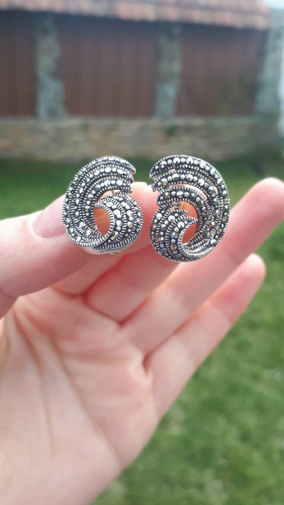 Simple Hoop Earrings Copper Jewelry Zircon Inlaid Elegant - Temu