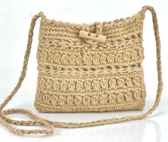 Jute cross body bag best sale
