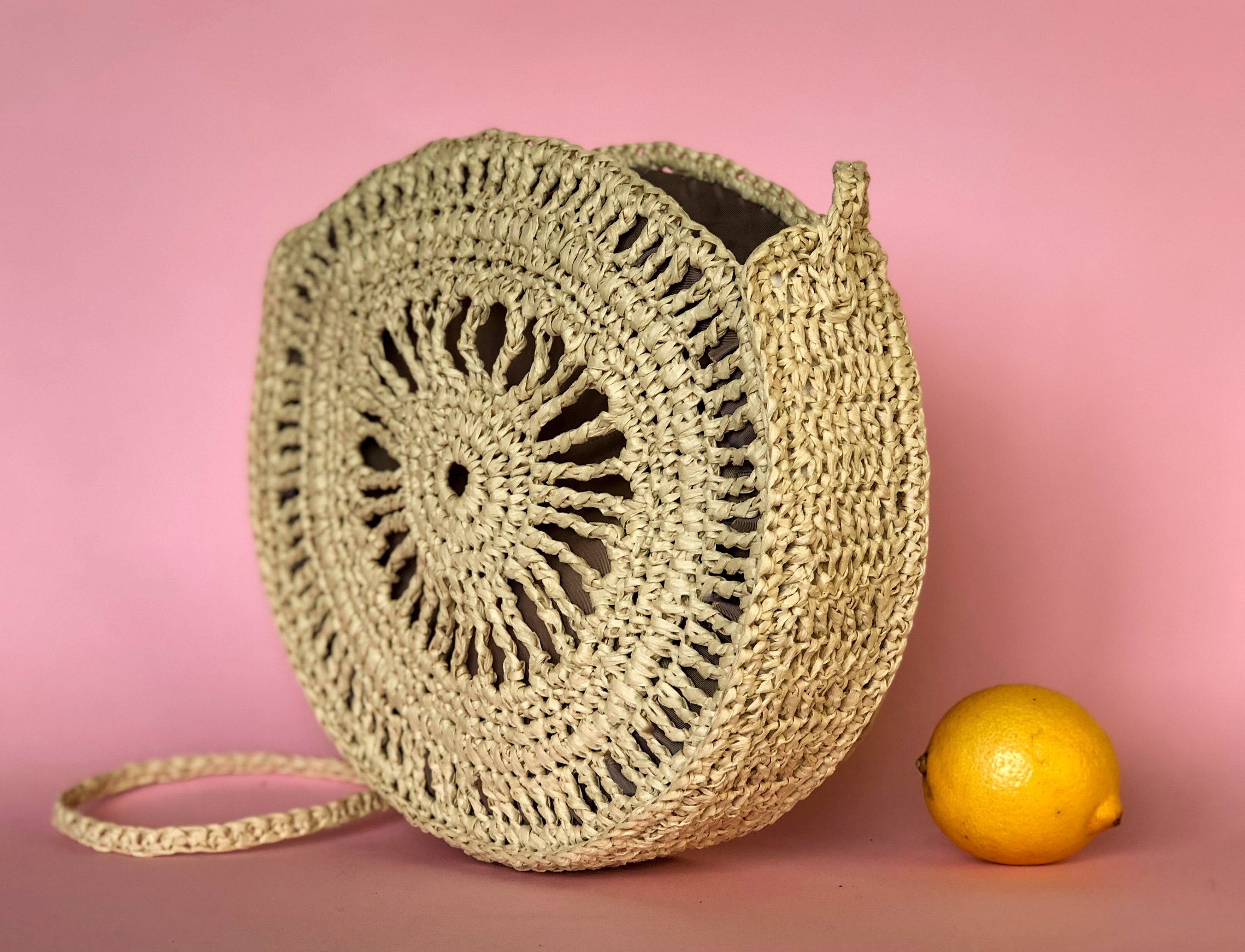 Straw beach bag Crossbody bag boho straw bags crochet beach Etsy