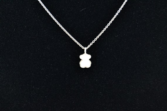 Necklace With Tous Bear Pendant, Tous Silver Bear, Tous Pendant, Silver  TEDDY BEAR Necklace Pendante Tous Jewelry, Tous Bear Pendant - Etsy Denmark