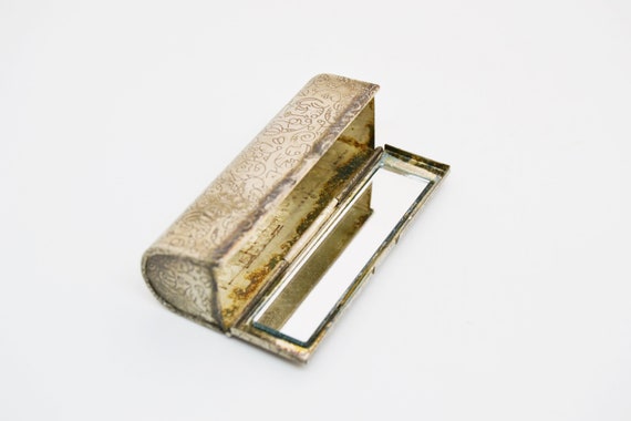 Süße Lippenstift-Etuis Mit Spiegel – 2er Set Aus Satin, Mit Druckknopf, Ca. 8,9 Cm – Praktisch Für Die Handtasche