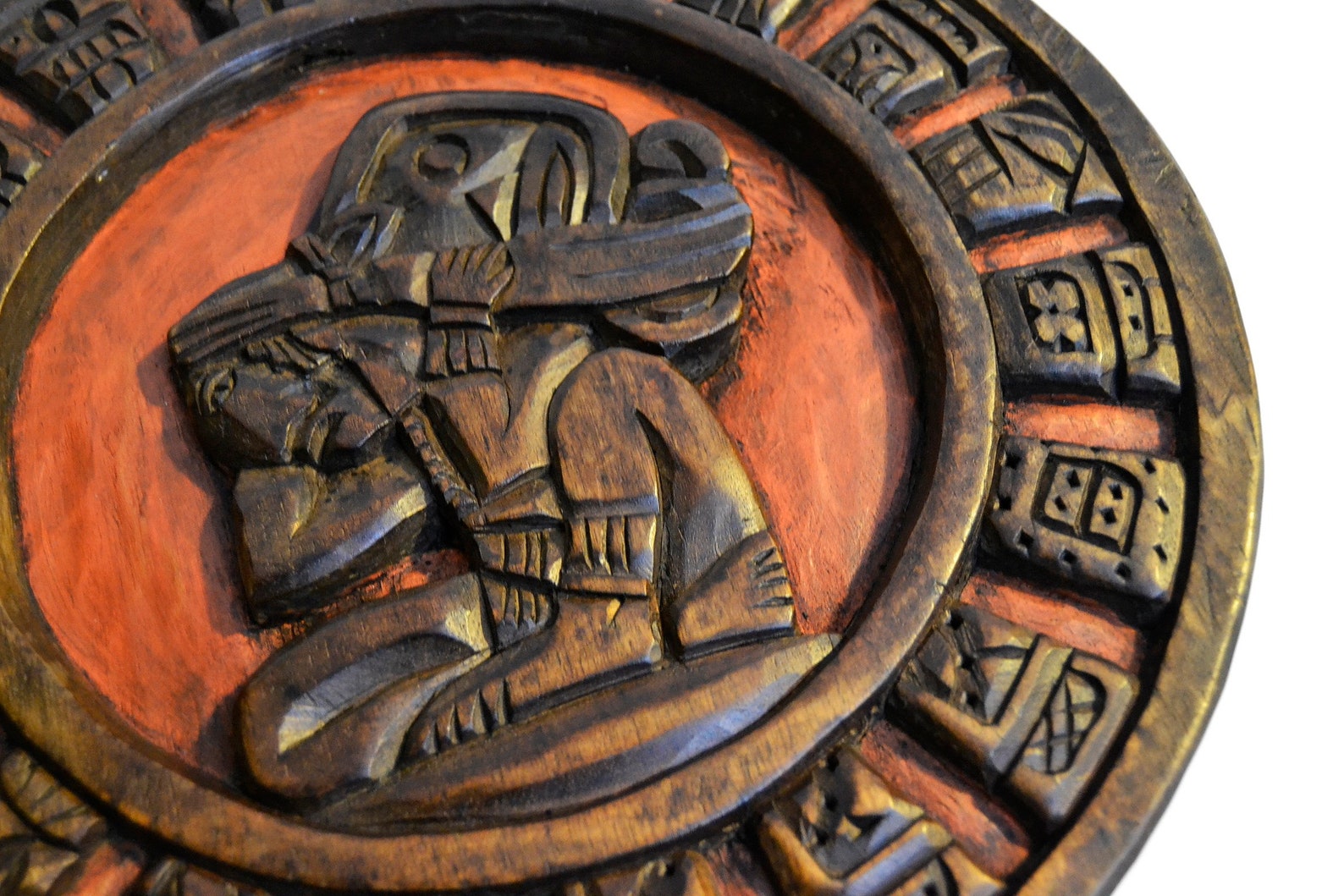 Carved Wooden Haab Calendar Mayan Solar Calendar Haab Carved Etsy Carved Wooden Haab Calendar Mayan Solar Calendar Haab Carved Etsy