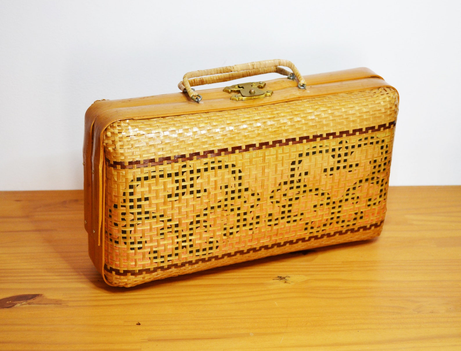 Vintage Straw Bag Republic of China Bag Handmade Bag Etsy