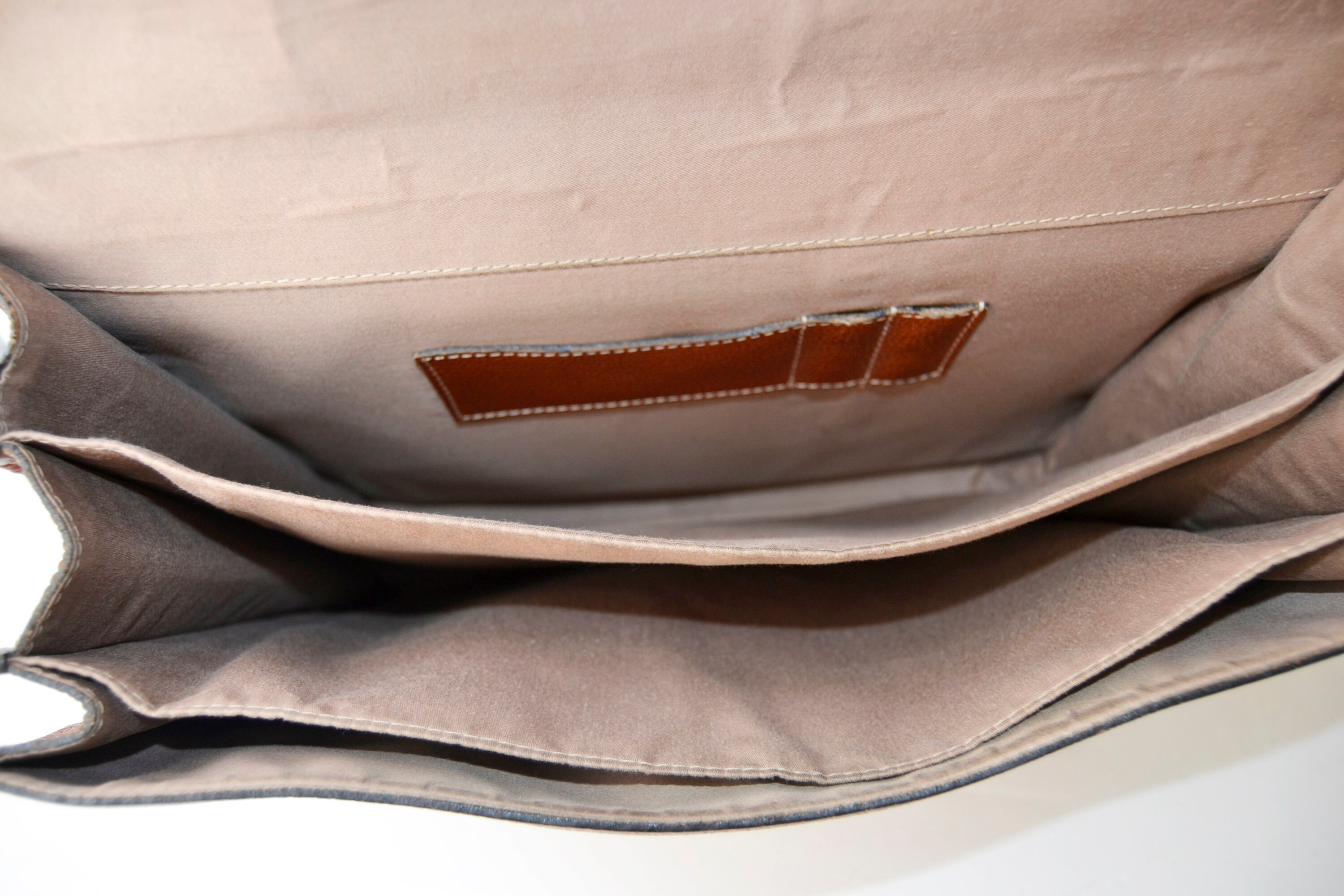 Sac Messager Vintage Doc Martens En Cuir Marron - Édition Rare Cadeau Salarié, Très Bon état, Multiples Poches