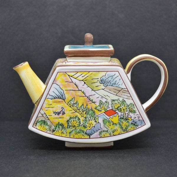 Porcelain Teapot Etsy
