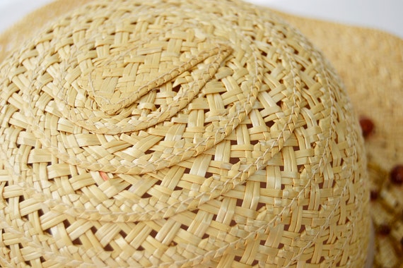 sun hat, straw hat, summer hat, beach hat, sun ha… - image 4