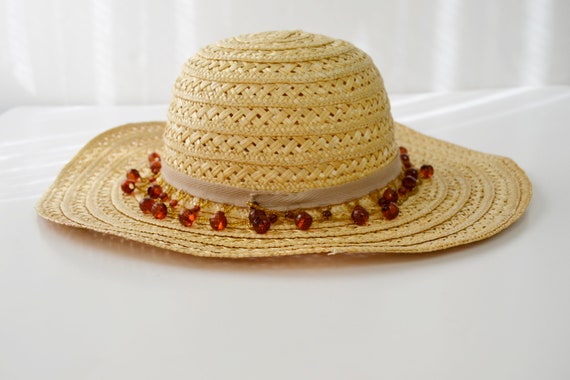 sun hat, straw hat, summer hat, beach hat, sun ha… - image 6