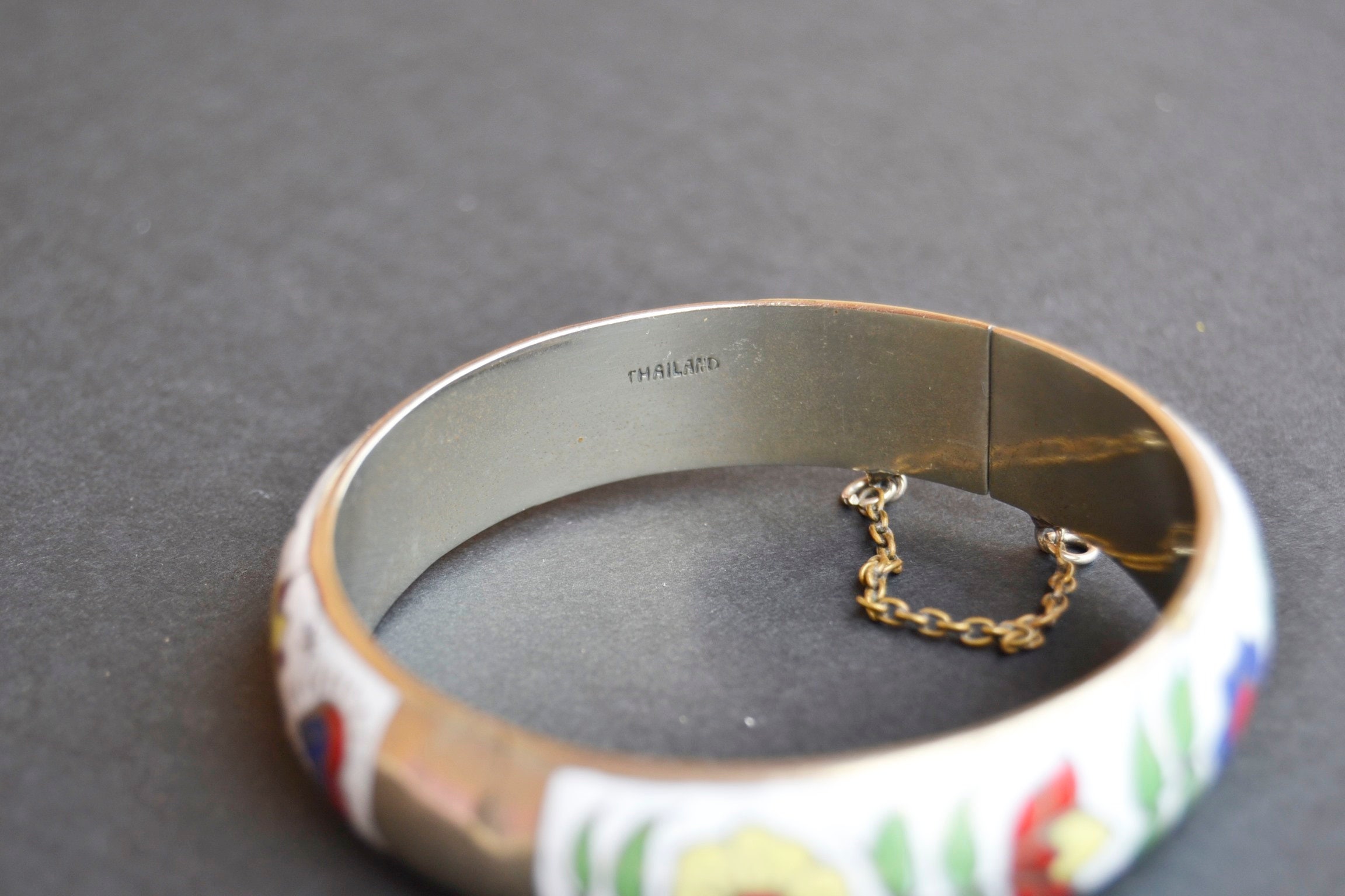 ヴィンテージ エナメル ブレスレット タイ - Etsy 日本