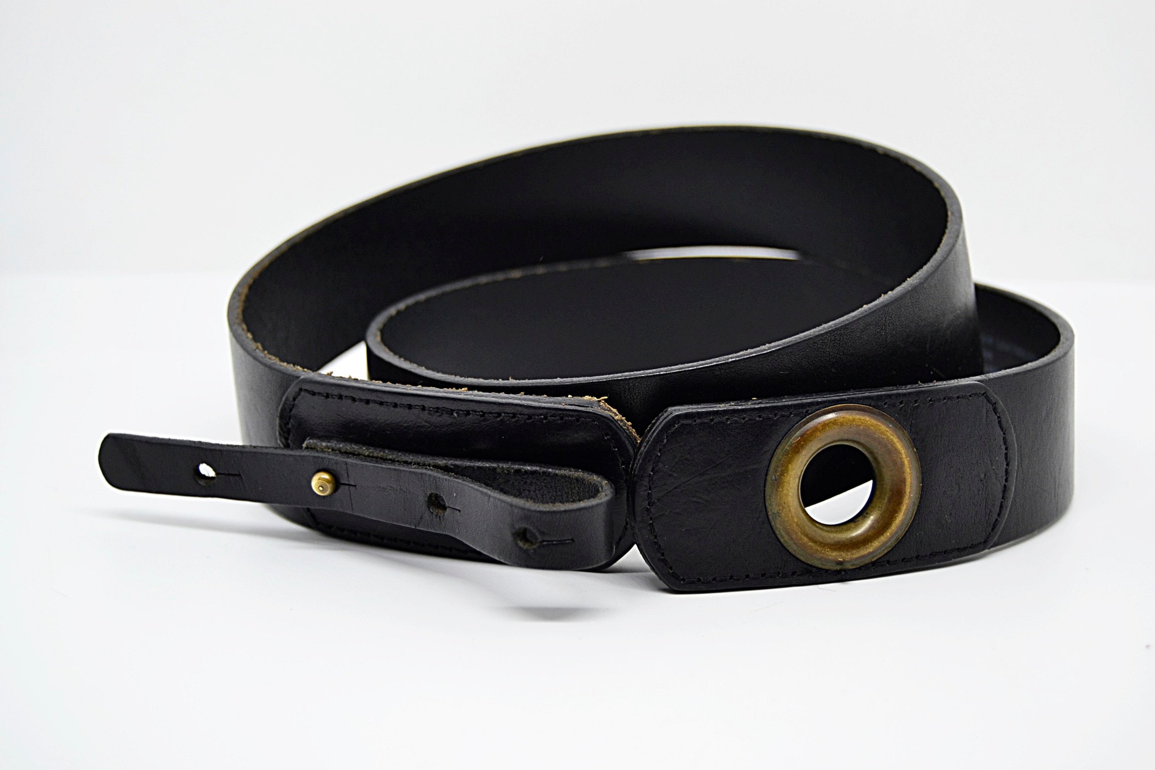 Gap Black Genuine Cow Leather Belt Size M Made in USA - Etsy