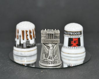 collection thimbles, porcelain thimble, vintage thimbles, porcelain miniatures, vintage miniatures, collection miniatures, cooking