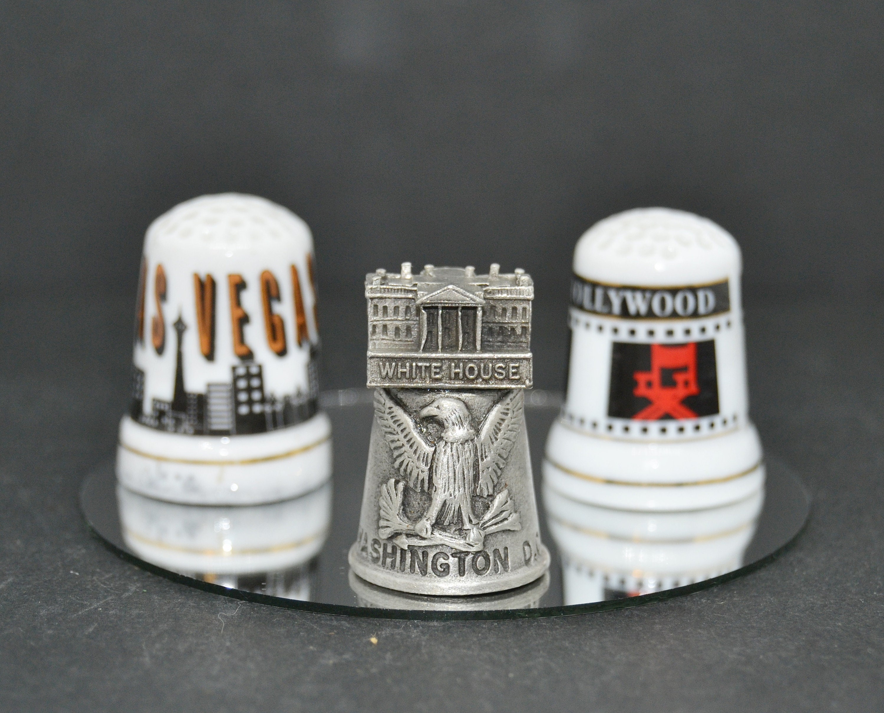 DÉ À COUDRE en porcelaine - La Petite France - Strasbourg - Parfait