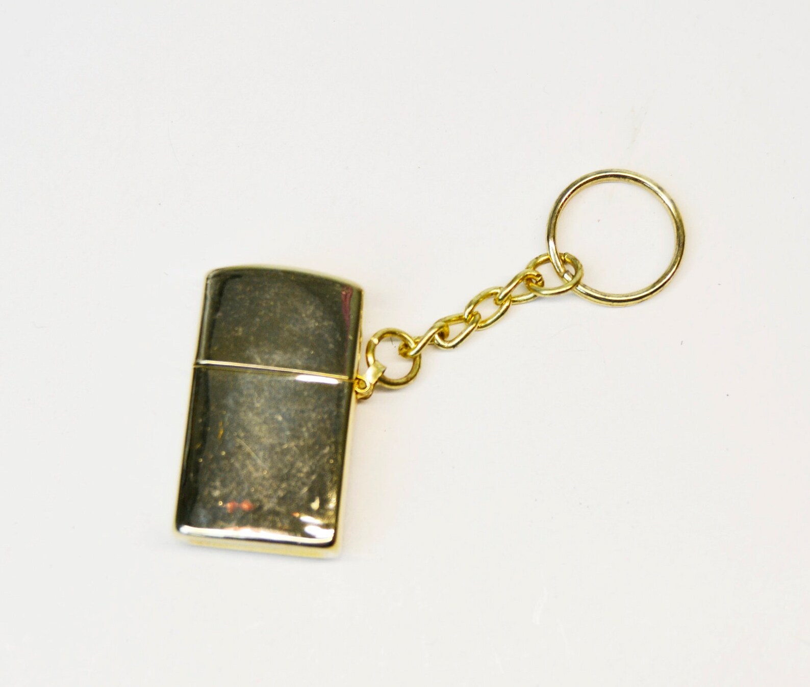 Cigarette Lighter Keychain Mini Cigarette Lighter Gold Mini Etsy