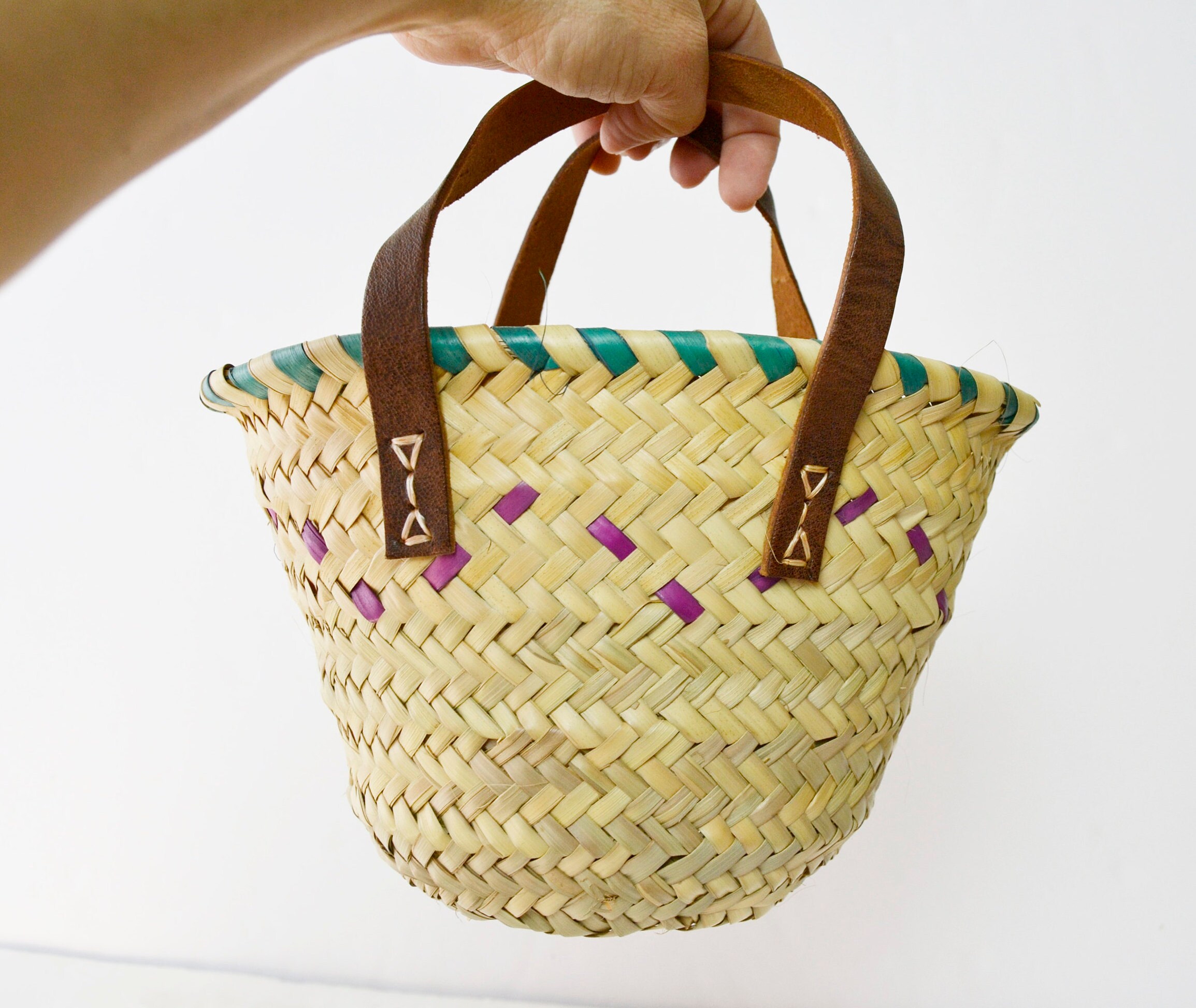 little straw bag
