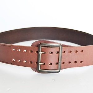 Brown leather belt, women&#39;s belt, vintage belt, brown belt, leather belt,
