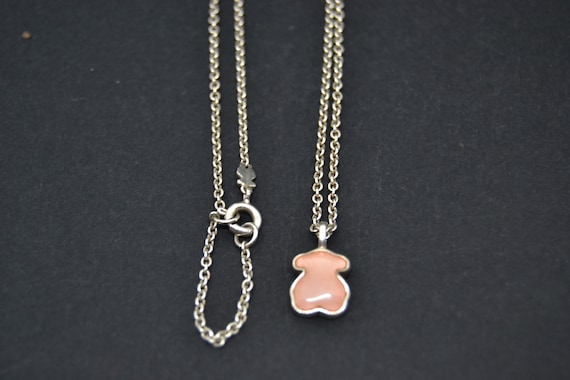 Necklace With Tous Bear Pendant, Tous Silver Bear, Tous Pendant, Silver  TEDDY BEAR Necklace Pendante Tous Jewelry, Tous Bear Pendant - Etsy