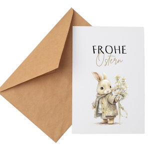 Easter card HAPPY EASTER | Folding card with envelope