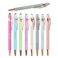 Personalized Pastel Ballpoint Pen with Engraving | Soft Touch Rose Gold Pen product logo