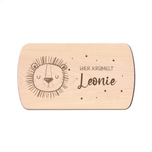 Breakfast board personalized, board personalized, gift birth, baptism, children, wooden board personalized