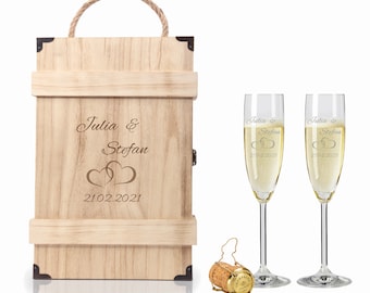 0,2 l AMAVEL 2er Set Sektglas mit Gravur zur Hochzeit Sekttuplen Herzen Personalisiert mit Namen und Datum Füllmenge: ca 0,2 l AMAVEL 2er Set Sektglas mit Gravur zur Hochzeit Sekttuplen Herzen Personalisiert mit Namen und Datum Füllmenge: ca