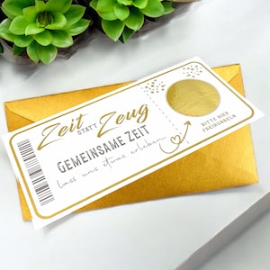 Tempo con i gratta e vinci invece che cose | Voucher da compilare autonomamente regalo compleanno San Valentino Idea regalo Pasqua