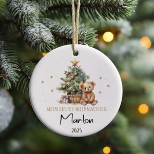 Baby's First Christmas Schmuck – Süße Weihnachtsdekoration Für Die Erste Weihnacht Deines Babys