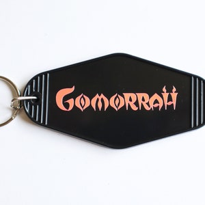 Customizable Fallout Gomorrah Keychain