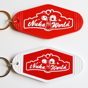Customizable Fallout Nuka-World Keychain