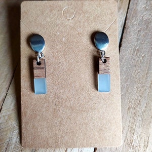 Earrings - Grey Carra