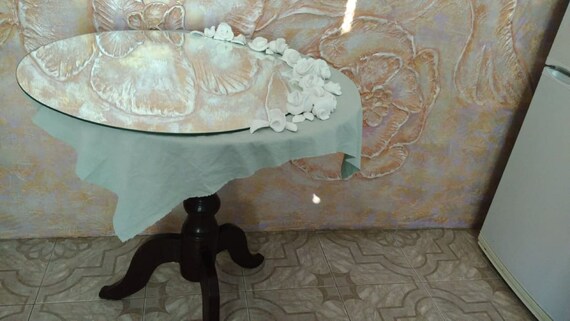 Personalized Framing Round Mirror Gypsum Tiles Photo Faux Round Mirror Gypsum Tiles Photo Faux