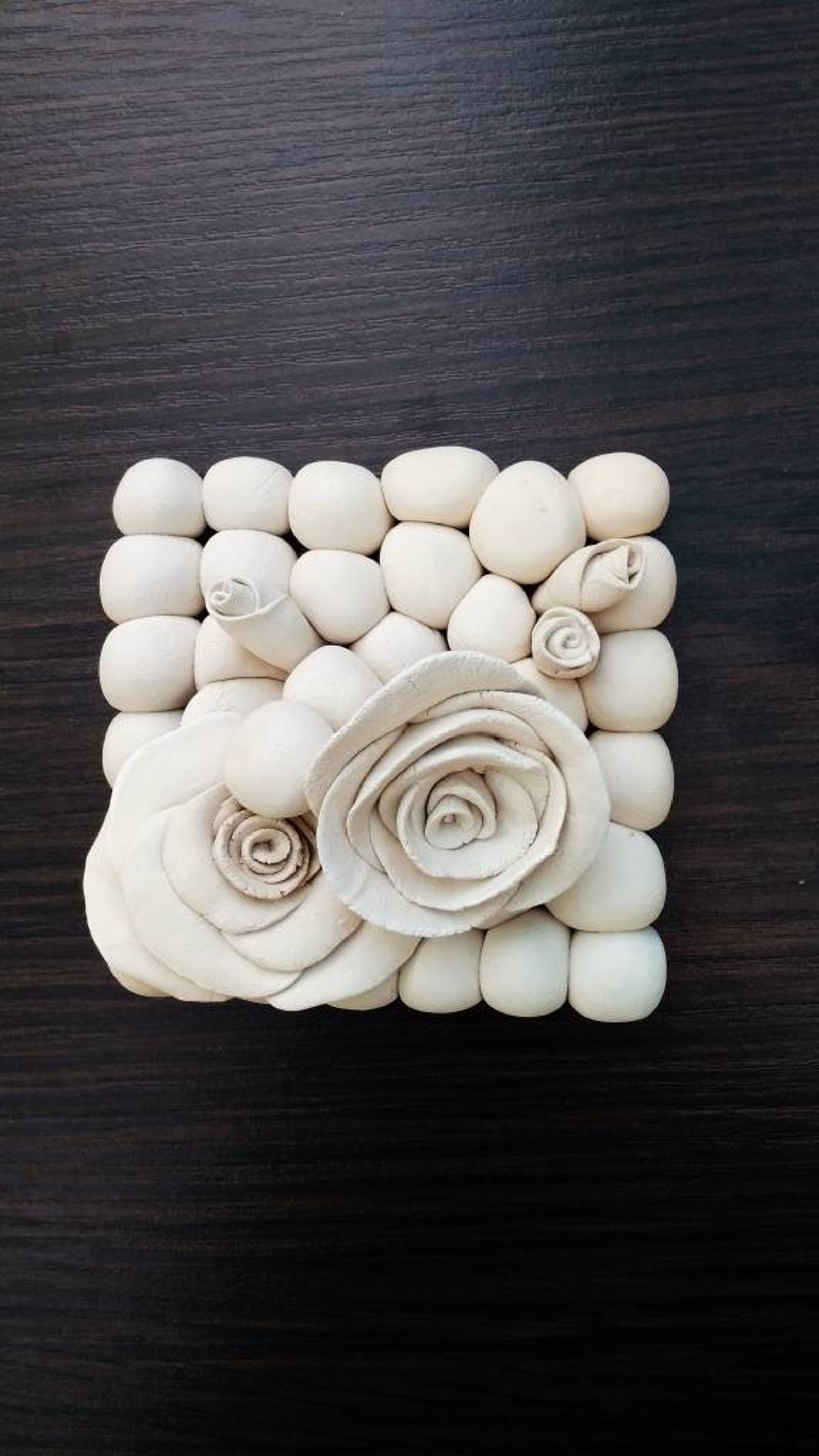 Ceramic wall art ceramic flower wall decor ceramic wall Etsy