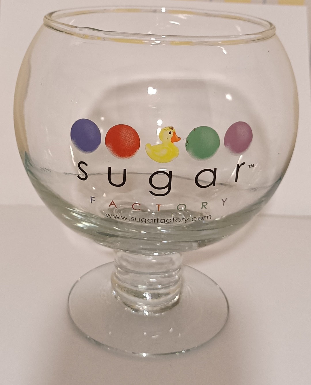 Sugar Factory Fish Bowl Cocktail Glass Etsy